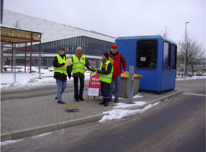 Streik in Kiel, Uni