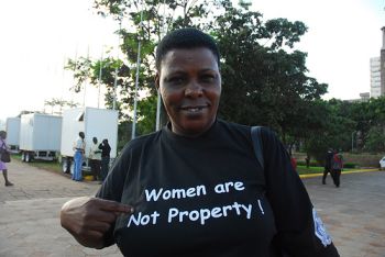 Frauen sind kein Eigentum