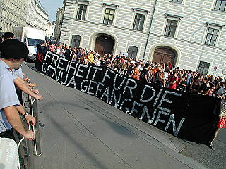 genua-mahnwache in wien